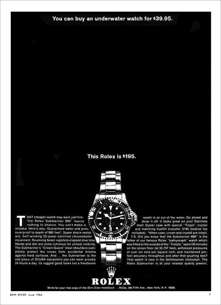 old rolex ads